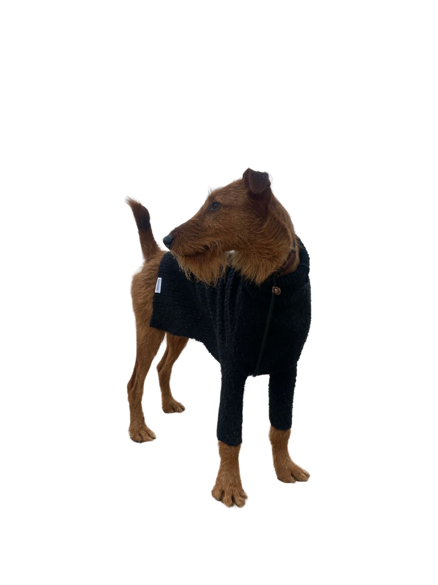 Black Bouclé Sweater