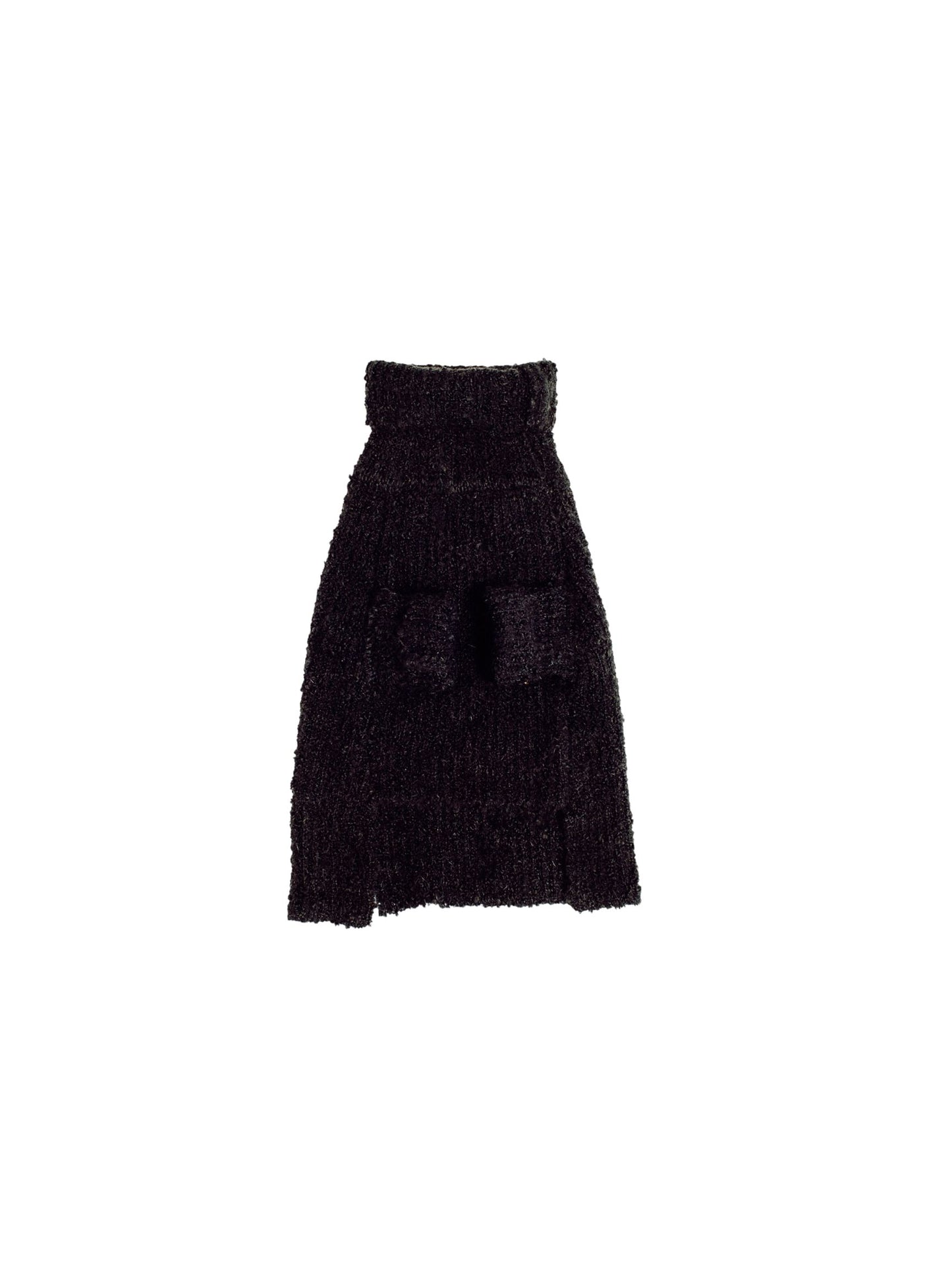 The Black Bouclé Sweater